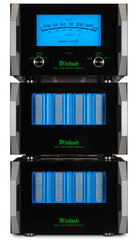 McIntosh MC2.1KW output module and two power modules stacked front view