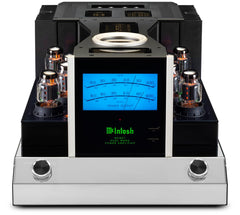 McIntosh MC901 Hybrid Drive amplifier front and top view