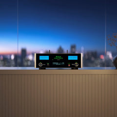 McIntosh MSA5500 streaming integrated amplifier in a modern listening space