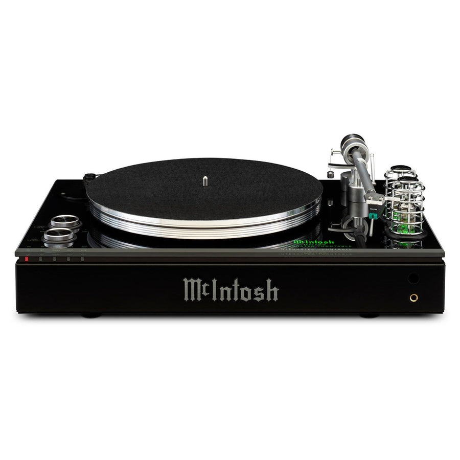 McIntosh MTI100 turntable platter and tonearm