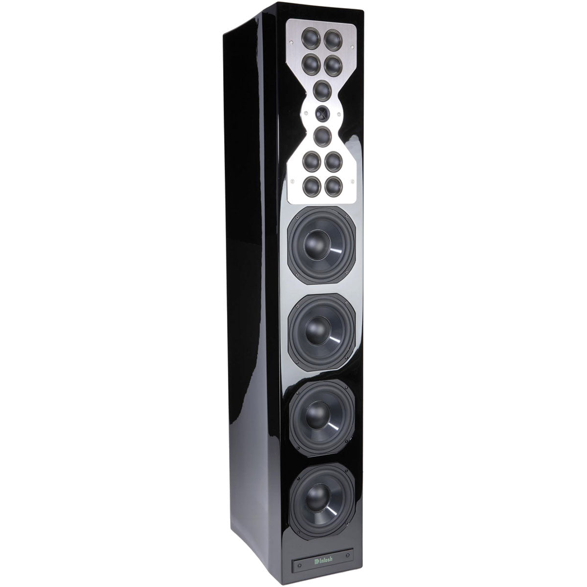 McIntosh XR100 floor standing loudspeaker in gloss black