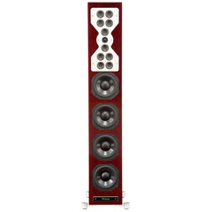 McIntosh XR100 floor standing loudspeaker driver array with grille removed