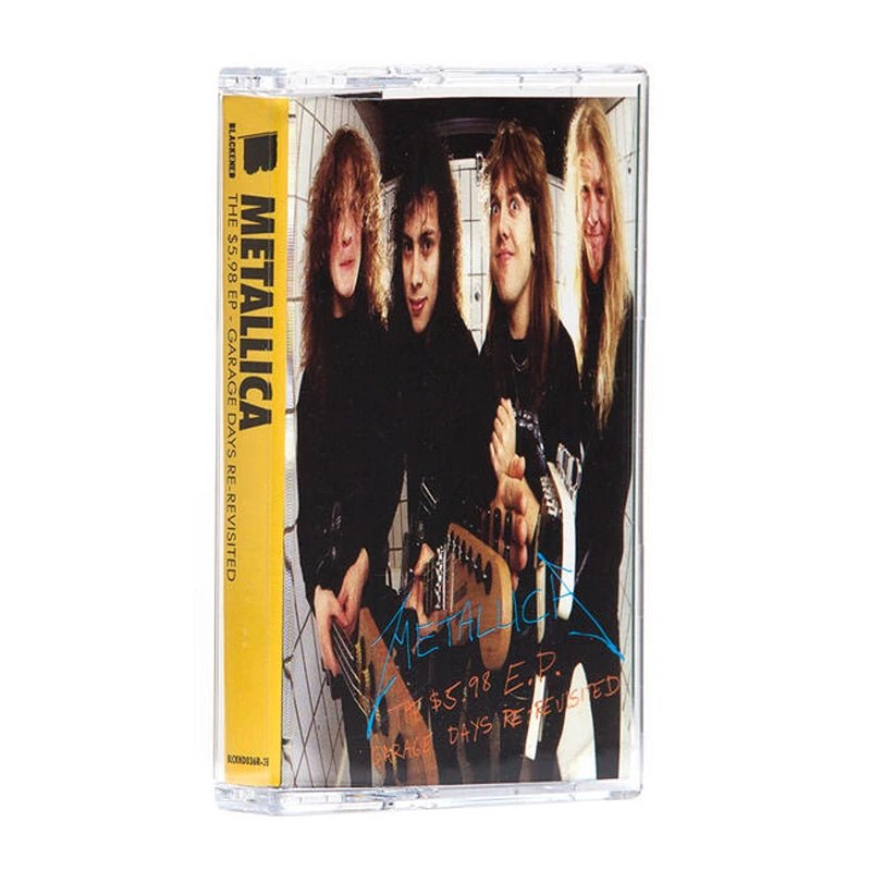 Metallica - The $5.98 EP - Garage Days Re-Revisited (Remastered) - Cassette Tape - Blackened Recordings-Audio-Exchange