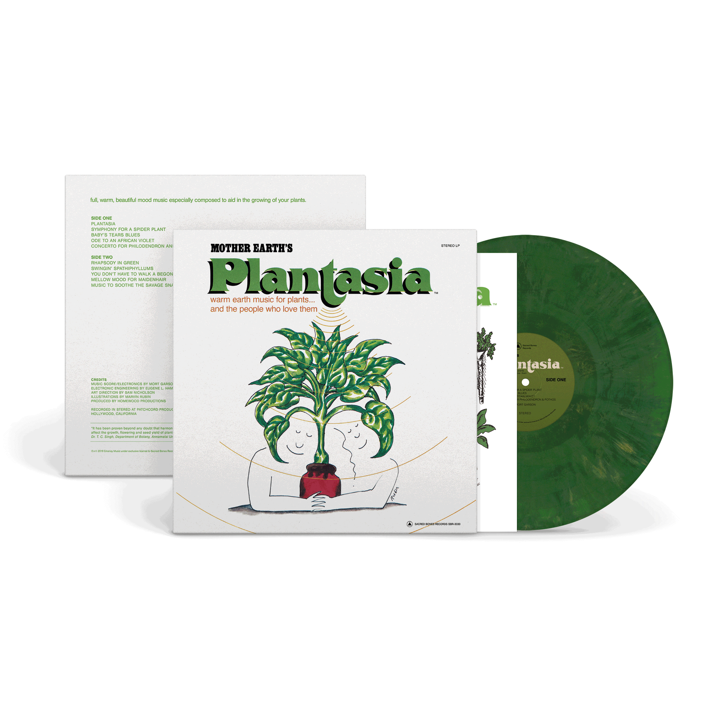 Mother Earth's Plantasia 50th Anniversary multicolor eco-mix vinyl