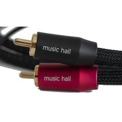 Music Hall Connect Phono Cable with Cardas Copper & Unique Grounding System - Music Hall-Audio-Exchange