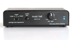 Music Hall mini plus MM (Moving Magnet) Phono Preamp w/ Gain Control - Music Hall-Audio-Exchange