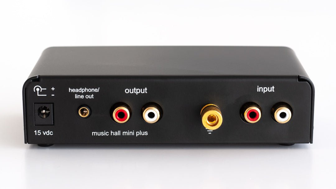 Music Hall mini plus MM (Moving Magnet) Phono Preamp w/ Gain Control - Music Hall-Audio-Exchange