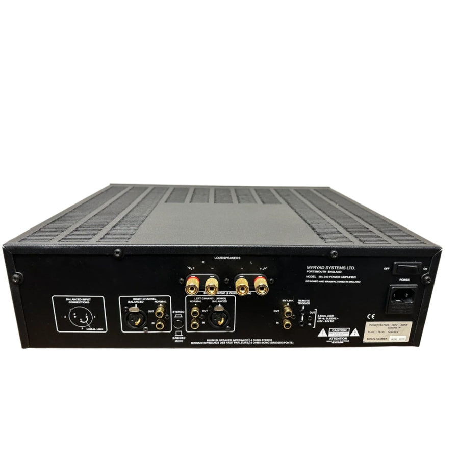 Myryad MA - 240 Stereo Power Amplifier - Myryad - Audio - Exchange