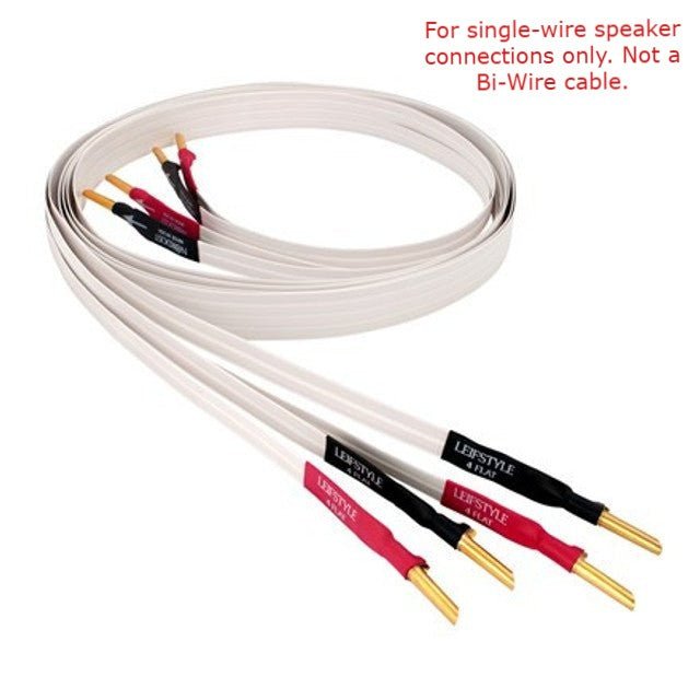 Nordost 4 Flat Loudspeaker Cable (Pair) - Banana Plugs - Nordost - Audio - Exchange