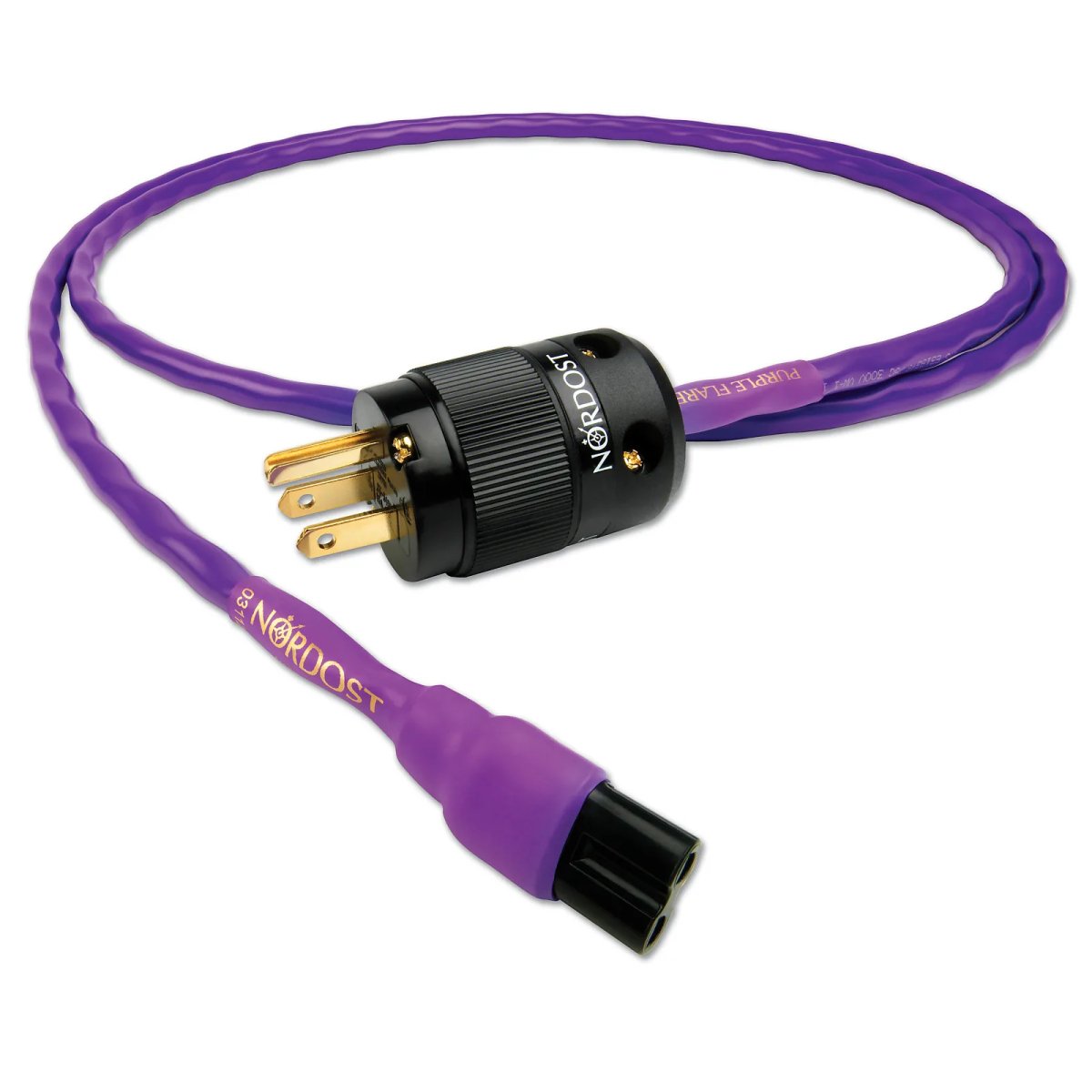 Nordost Leif Purple Flare Fig-8 Power Cord - Nordost-Audio-Exchange