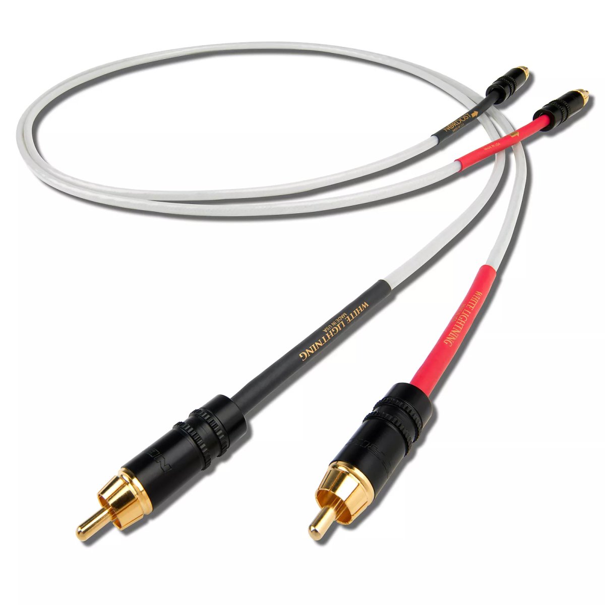 Nordost Leif White Lightning Analog Interconnect Cables (Pair) - Nordost-Audio-Exchange