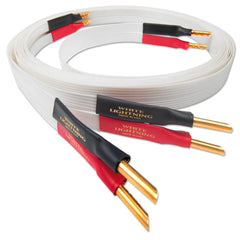 Nordost Leif White Lightning Speaker Cables - Banana Plug - (Pair) - Nordost-Audio-Exchange