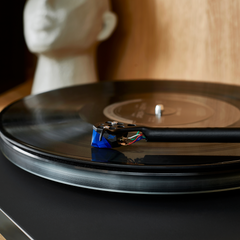 Ortofon 2MR Blue moving magnet phono cartridge lifestyle photo