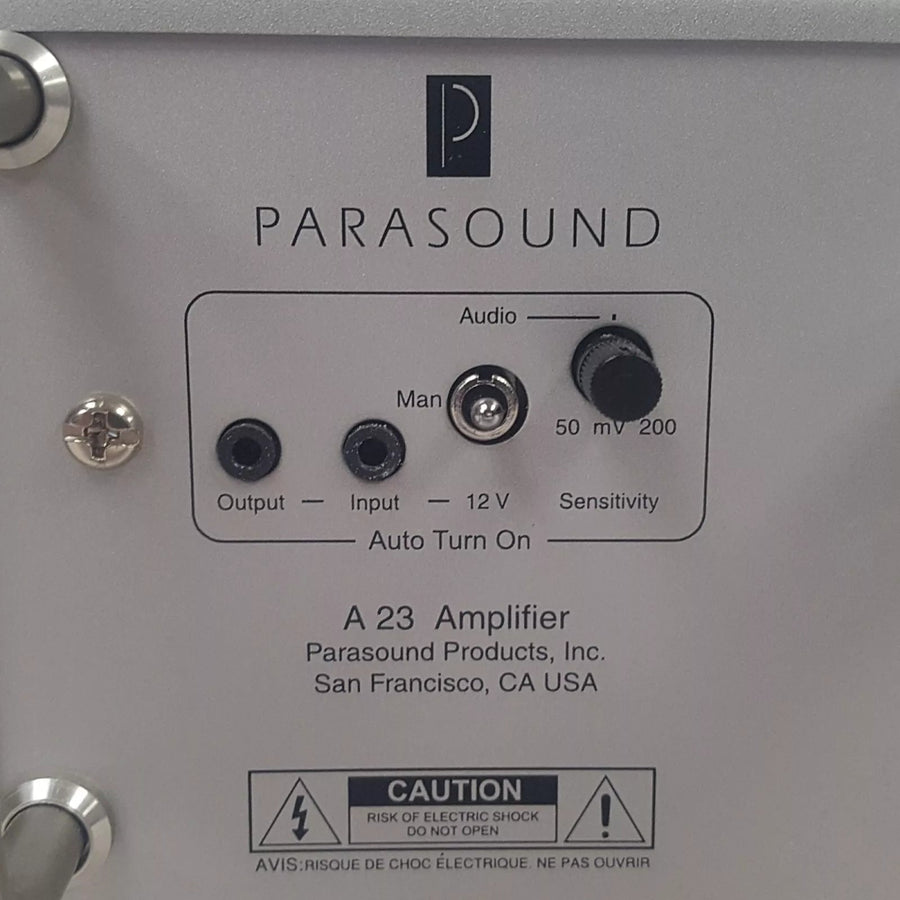 Parasound A23 Stereo Amplifier (2002) - Parasound-Audio-Exchange