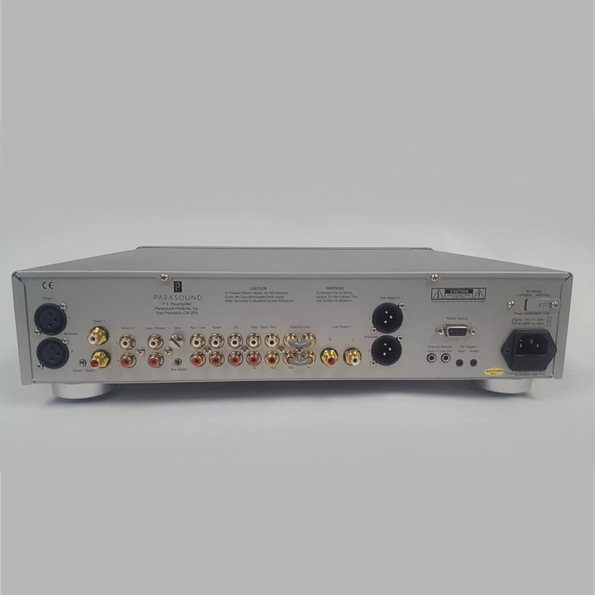 Parasound Halo P3 Preamplifier (2002) - Audio-Exchange-Audio-Exchange