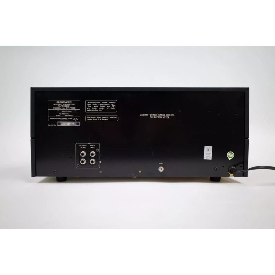 Pioneer CT - F700 Stereo Cassette Tape Deck (1978 - 79) - Pioneer - Audio - Exchange