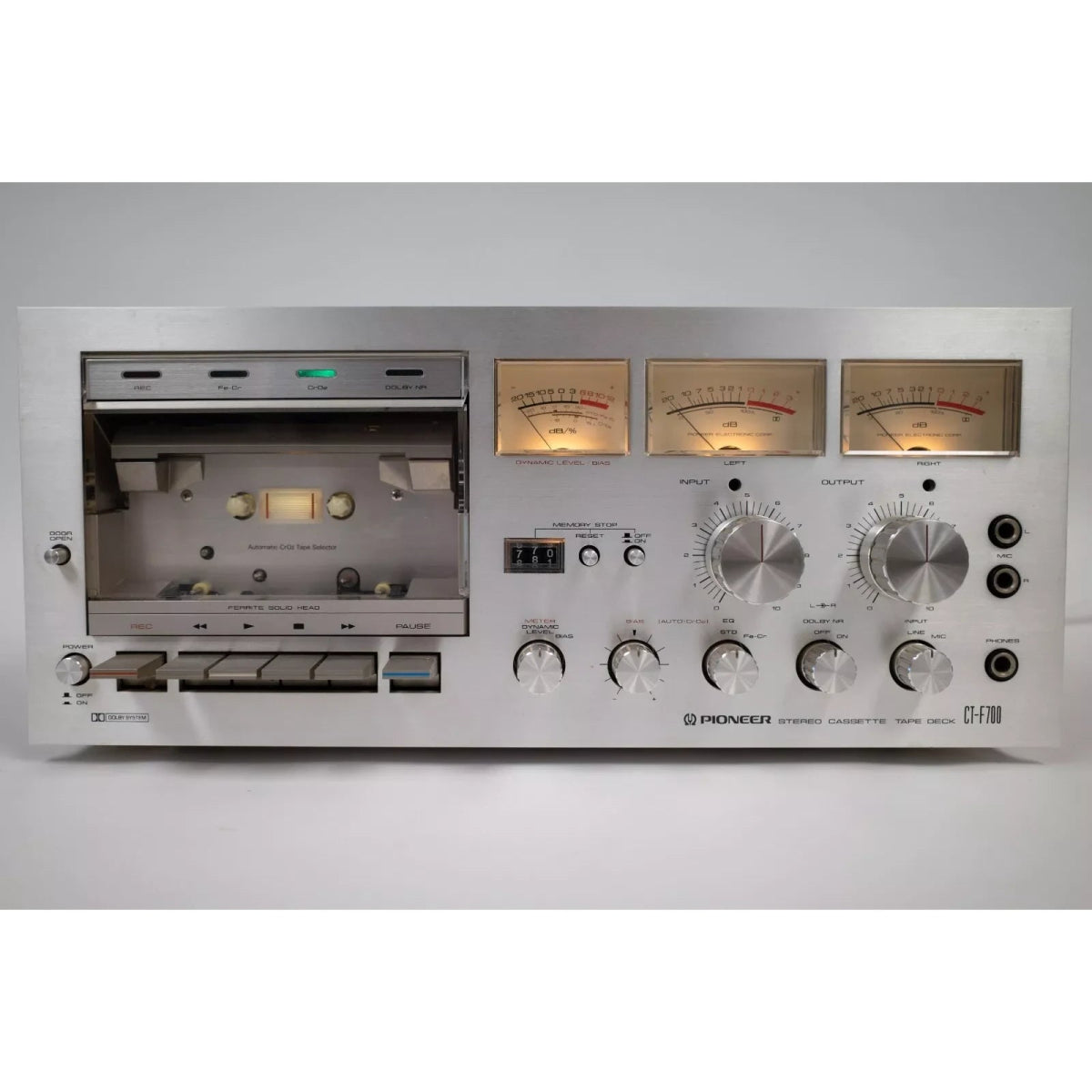 Pioneer CT - F700 Stereo Cassette Tape Deck (1978 - 79) - Pioneer - Audio - Exchange