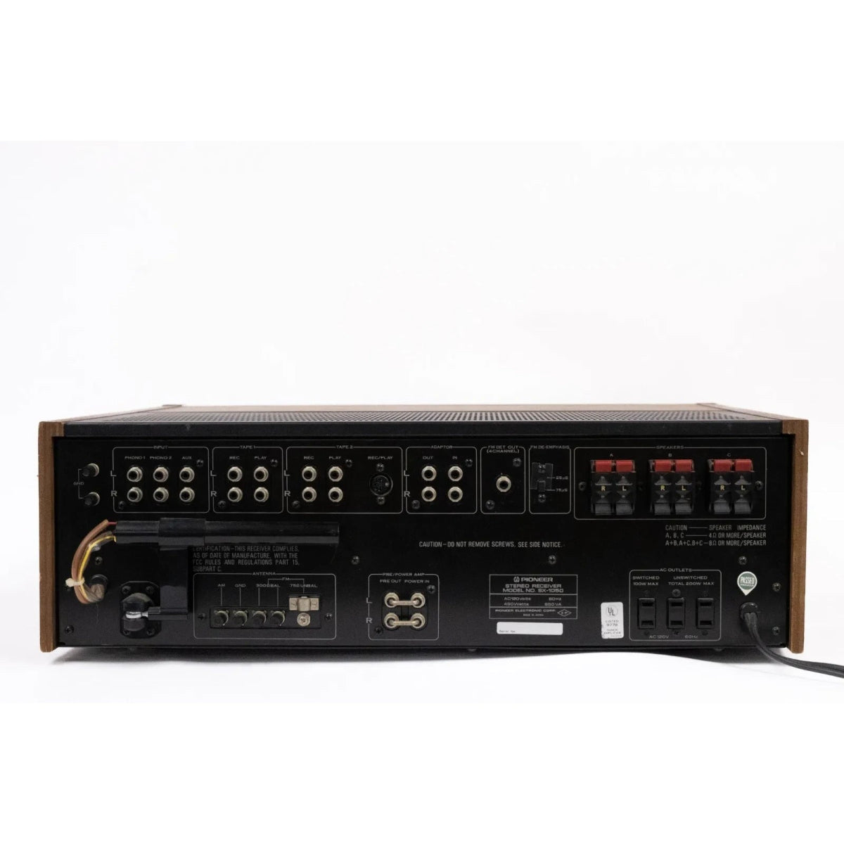 Pioneer SX-1050 Stereo Receiver - Pioneer-Audio-Exchange