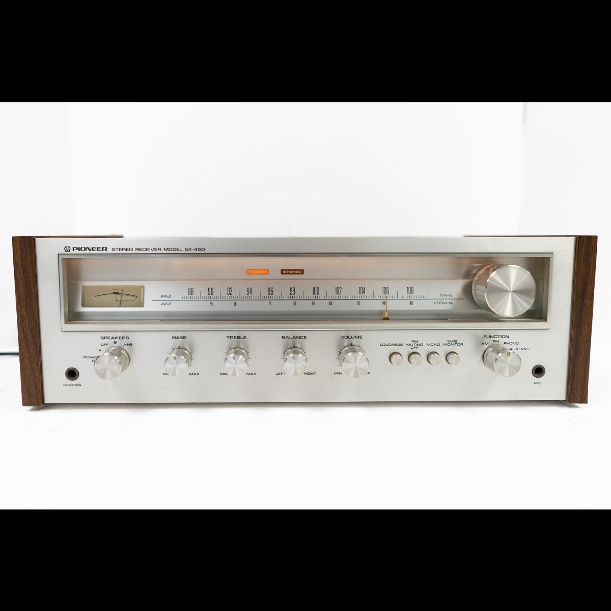 Pioneer SX-450 Stereo Receiver - Pioneer-Audio-Exchange