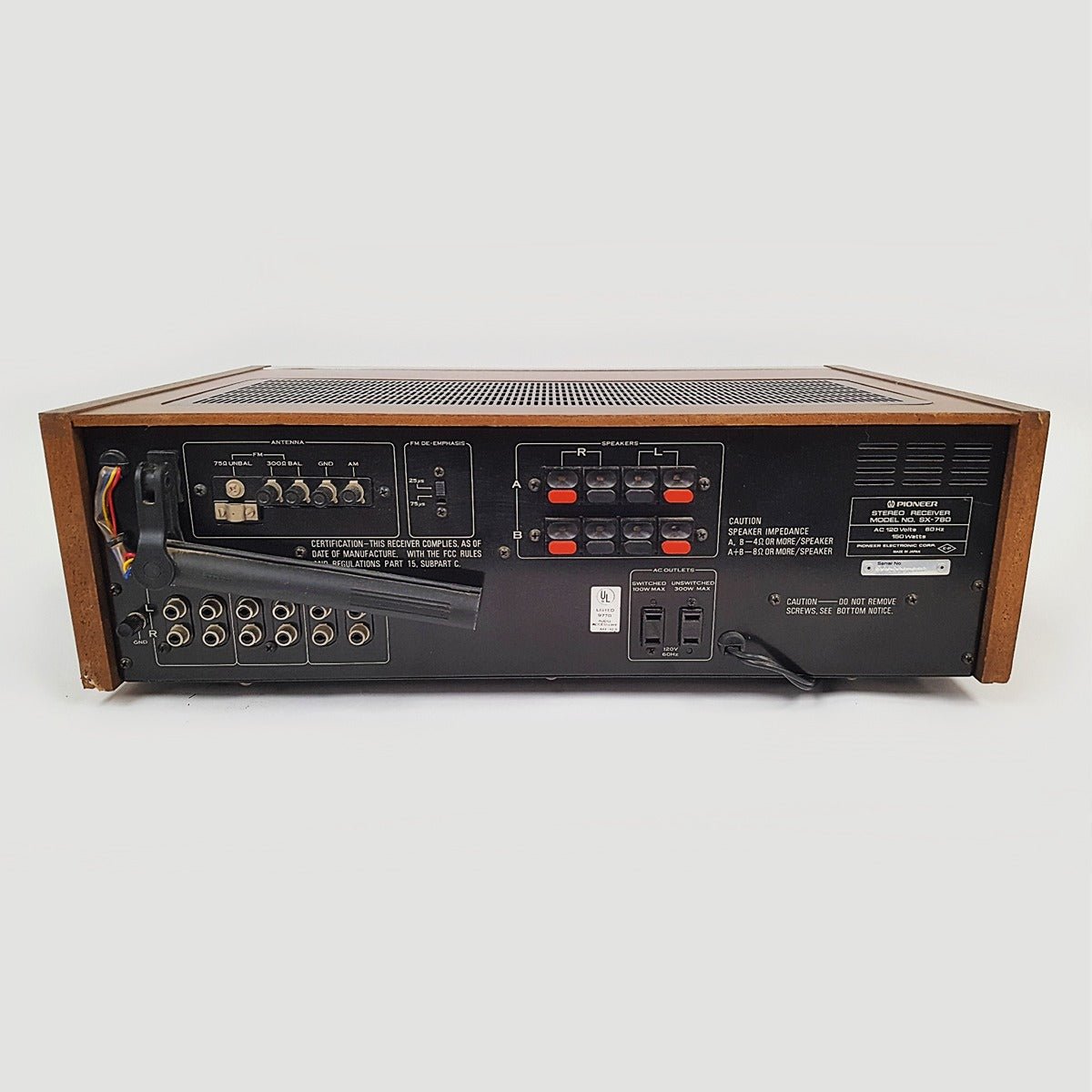 Pioneer SX-780 Stereo Reciever - Pioneer-Audio-Exchange