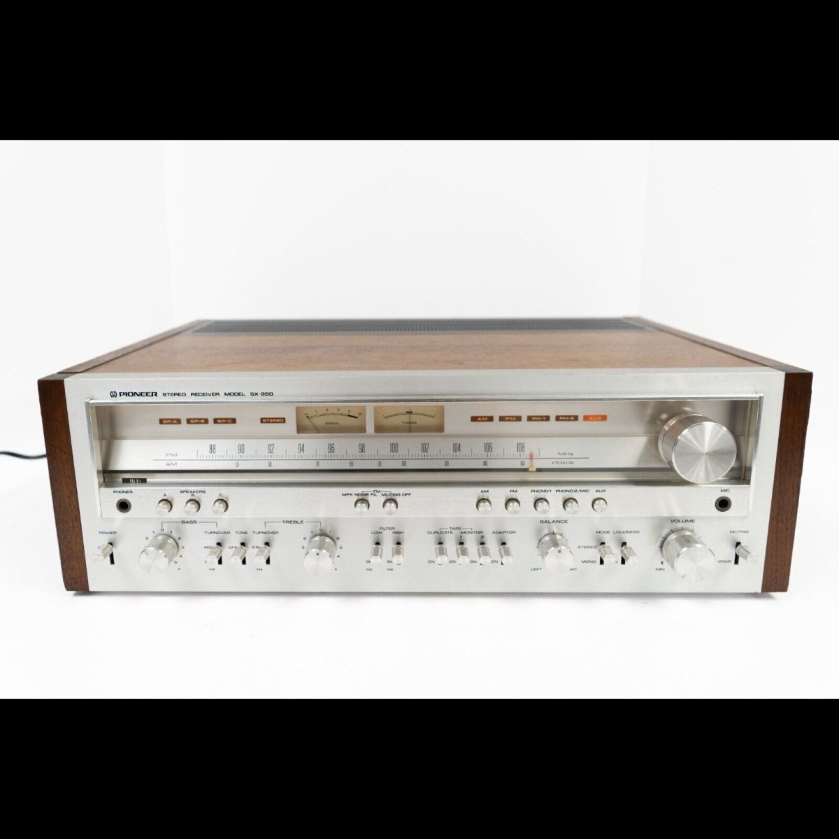 PIONEER SX-950 Stereo Receiver - Fully Refurbished in Excellent Condition - Pioneer-Audio-Exchange