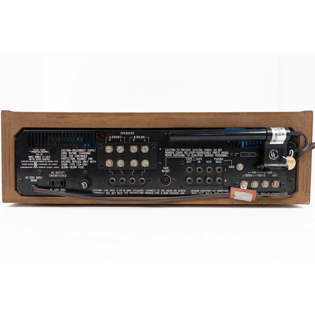 Realistic STA-52 Vintage AM/FM Receiver - Realistic-Audio-Exchange