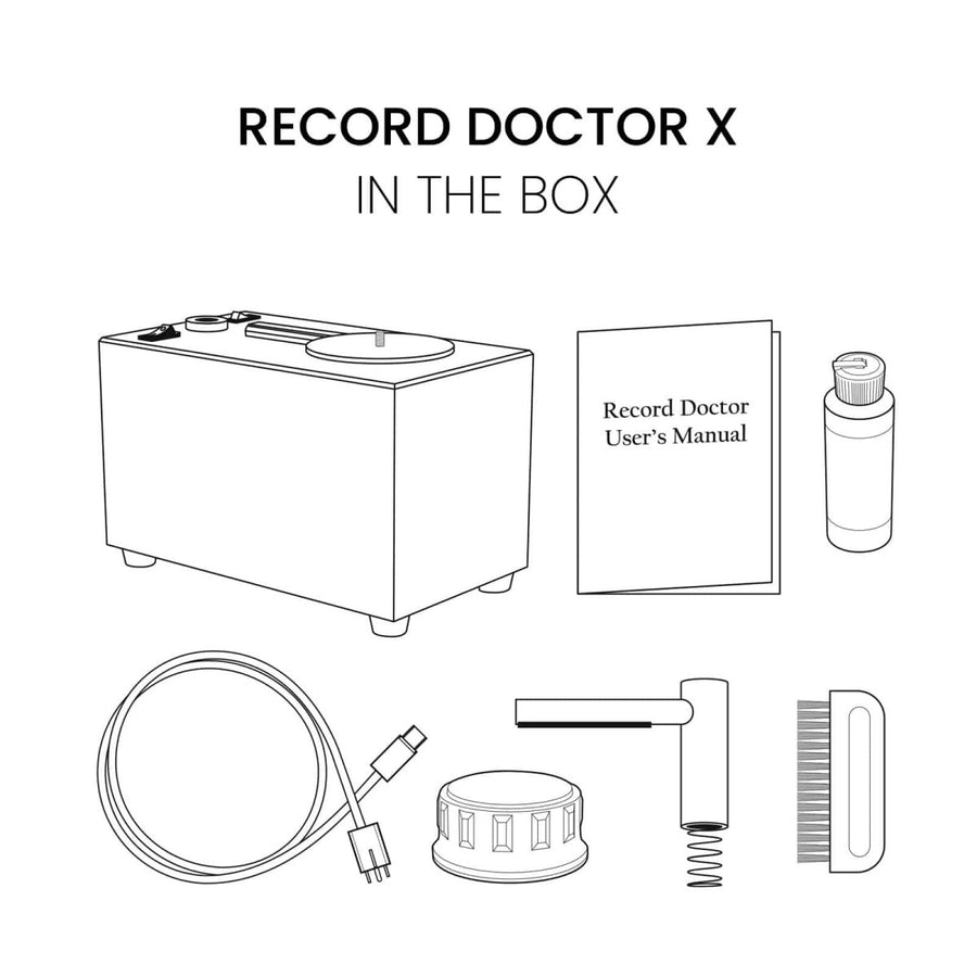 Record Doctor X Record Cleaning Machine – Advanced Vinyl Record Cleaning Solution - Record Doctor - Audio - Exchange