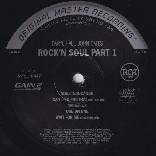 Rock ‘N Soul Part 1 - Hall & Oates-Audio-Exchange