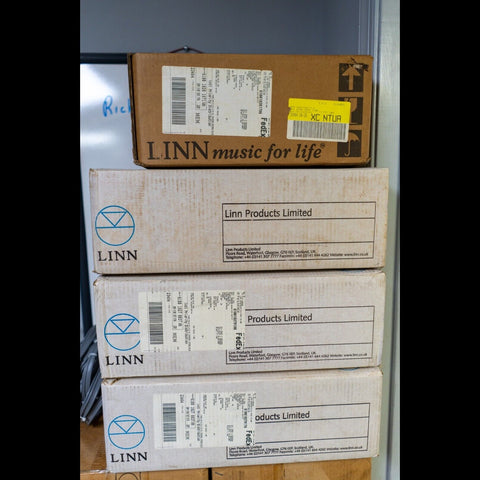 Linn Full Bundle Setup: Ninka Speakers, LK 85 Amplifiers, Aktiv Bi-Amp Cards & More
