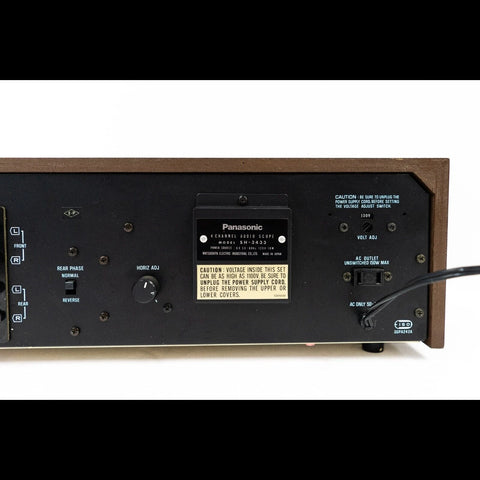 Panasonic / Technics SH-3433 4-Channel Audio Scope Waveform Silver