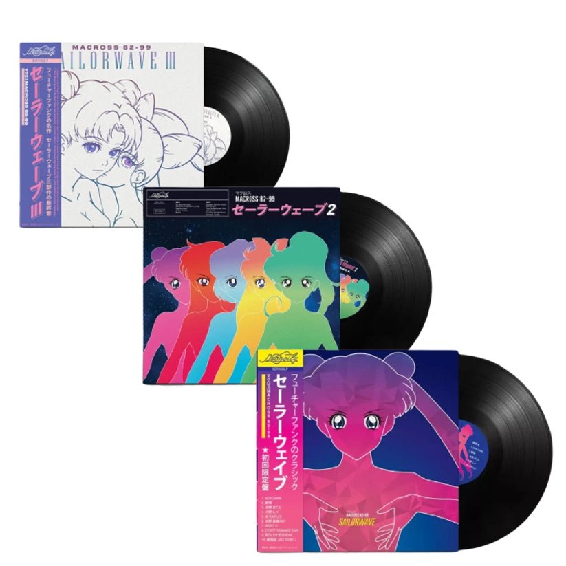 Sailorwave I - III Trilogy Collection Bundle - Macross 82 - 99 - Audio - Exchange