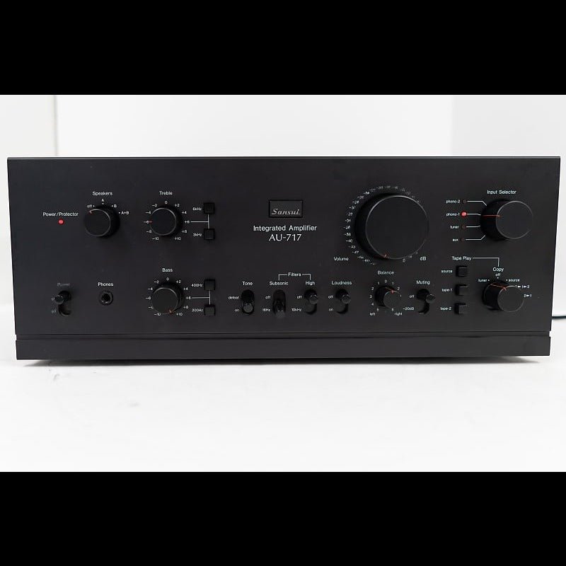 Sansui AU-717 85 WPC Integrated Amplifier - Excellent Condition - Sansui-Audio-Exchange