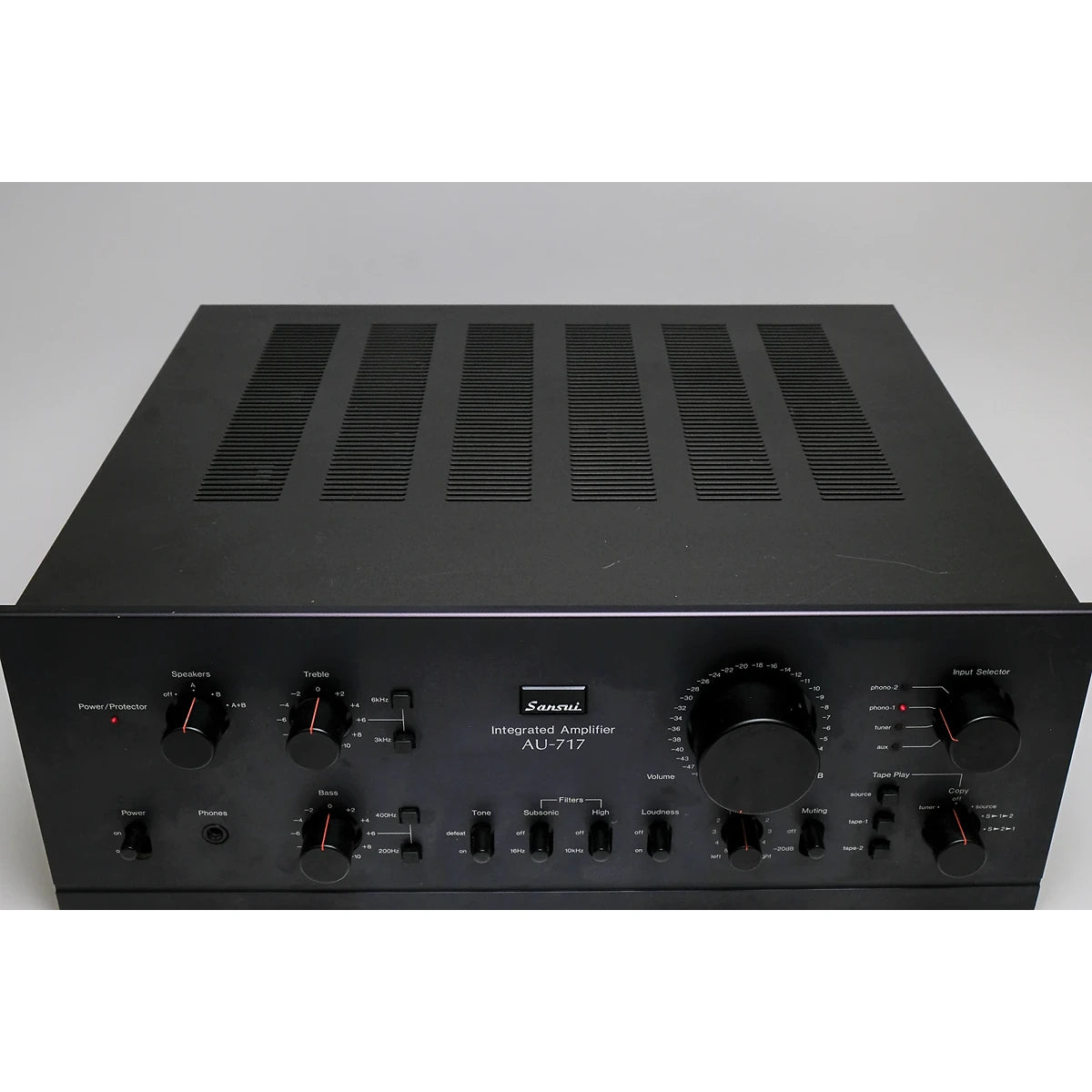 Sansui AU-717 85WPC Stereo Integrated Amplifier - Fully Restored - Sansui-Audio-Exchange