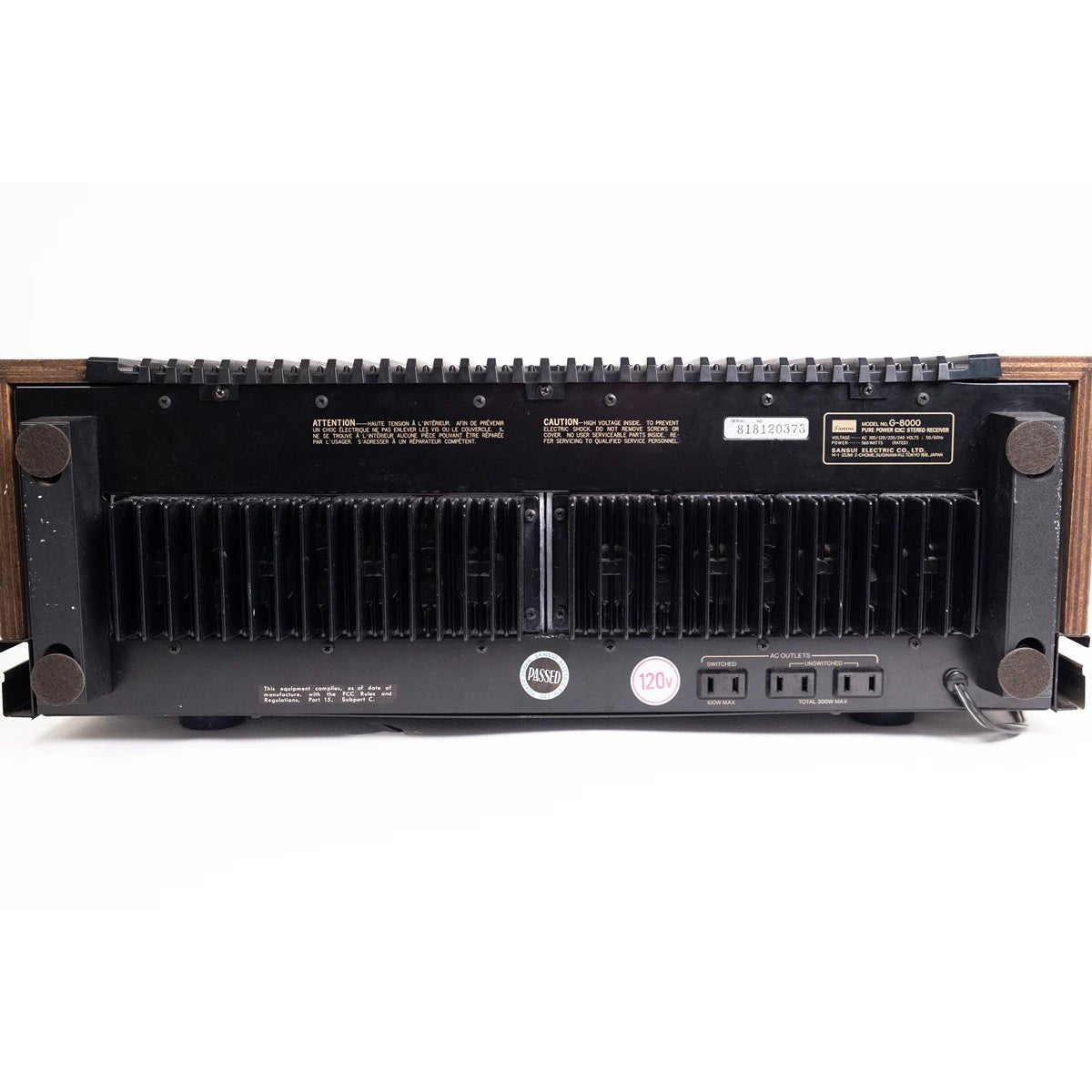 Sansui G-8000 Stereo Receiver - Fully Serviced