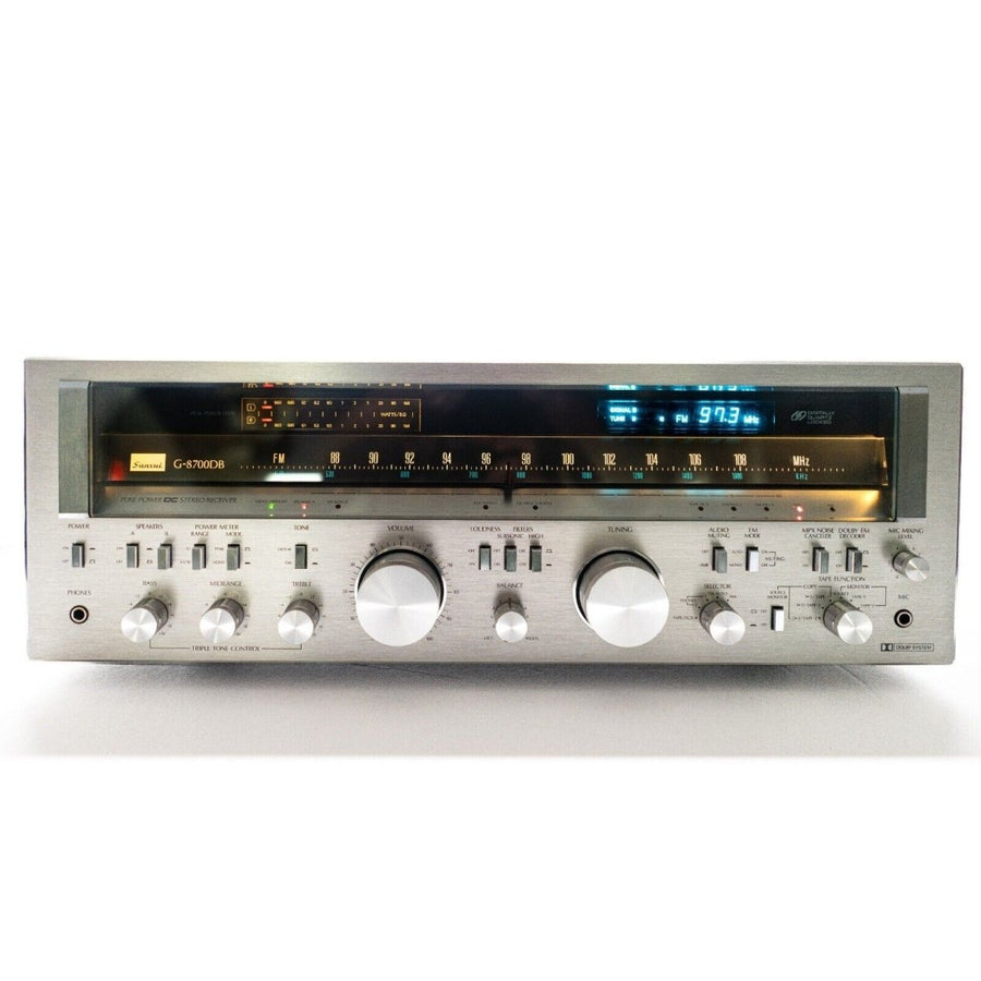 SANSUI G-8700DB Pure Power DC Stereo Receiver - Cleaned & Tested - Sansui-Audio-Exchange