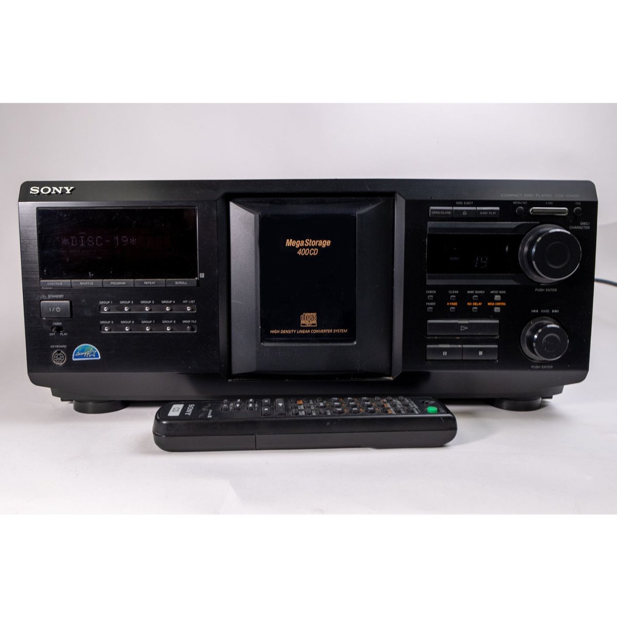 Sony CDP-CX400 Mega Storage 400CD Player - Sony-Audio-Exchange