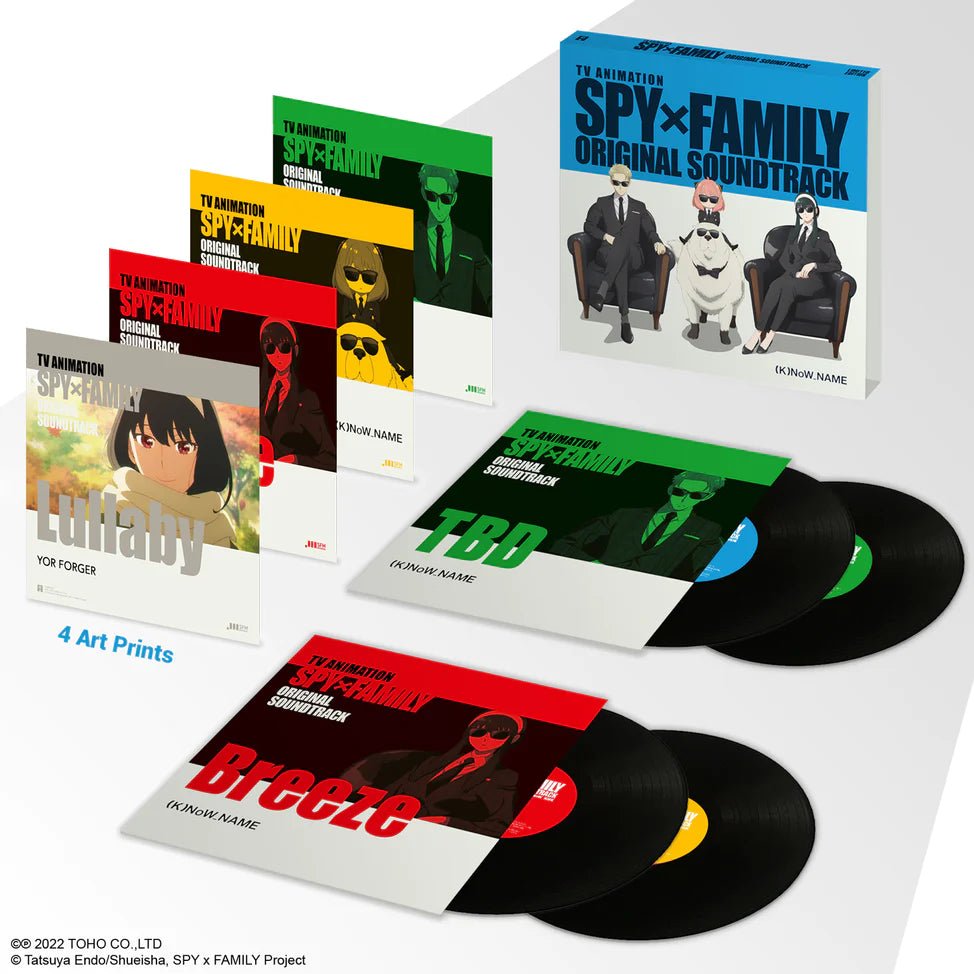 SPY x FAMILY Original Soundtrack Deluxe Edition - Anime Soundtrack-Audio-Exchange