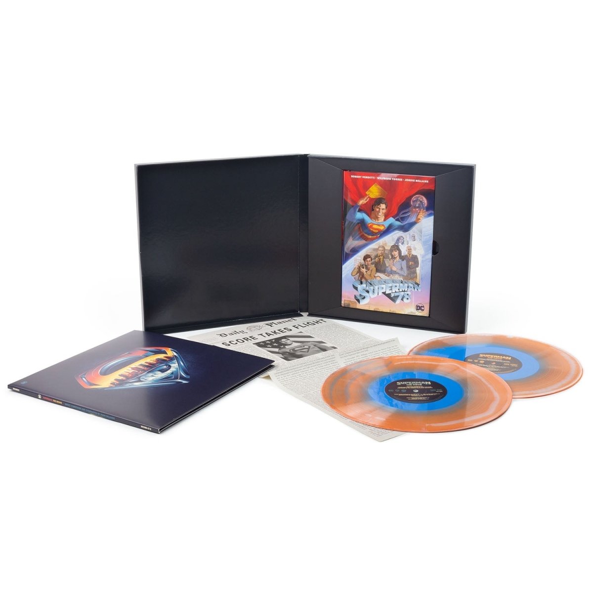 Superman: The Movie 2XLP & Graphic Novel Box Set - Motion Picture Soundtrack - Audio - Exchange