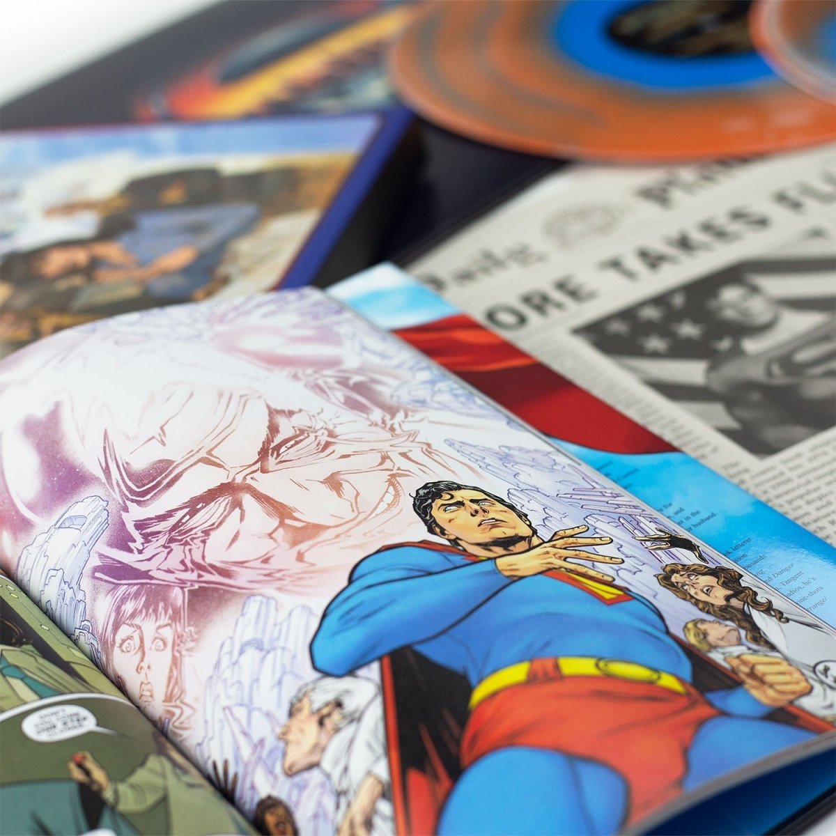 Superman: The Movie 2XLP & Graphic Novel Box Set - Motion Picture Soundtrack - Audio - Exchange