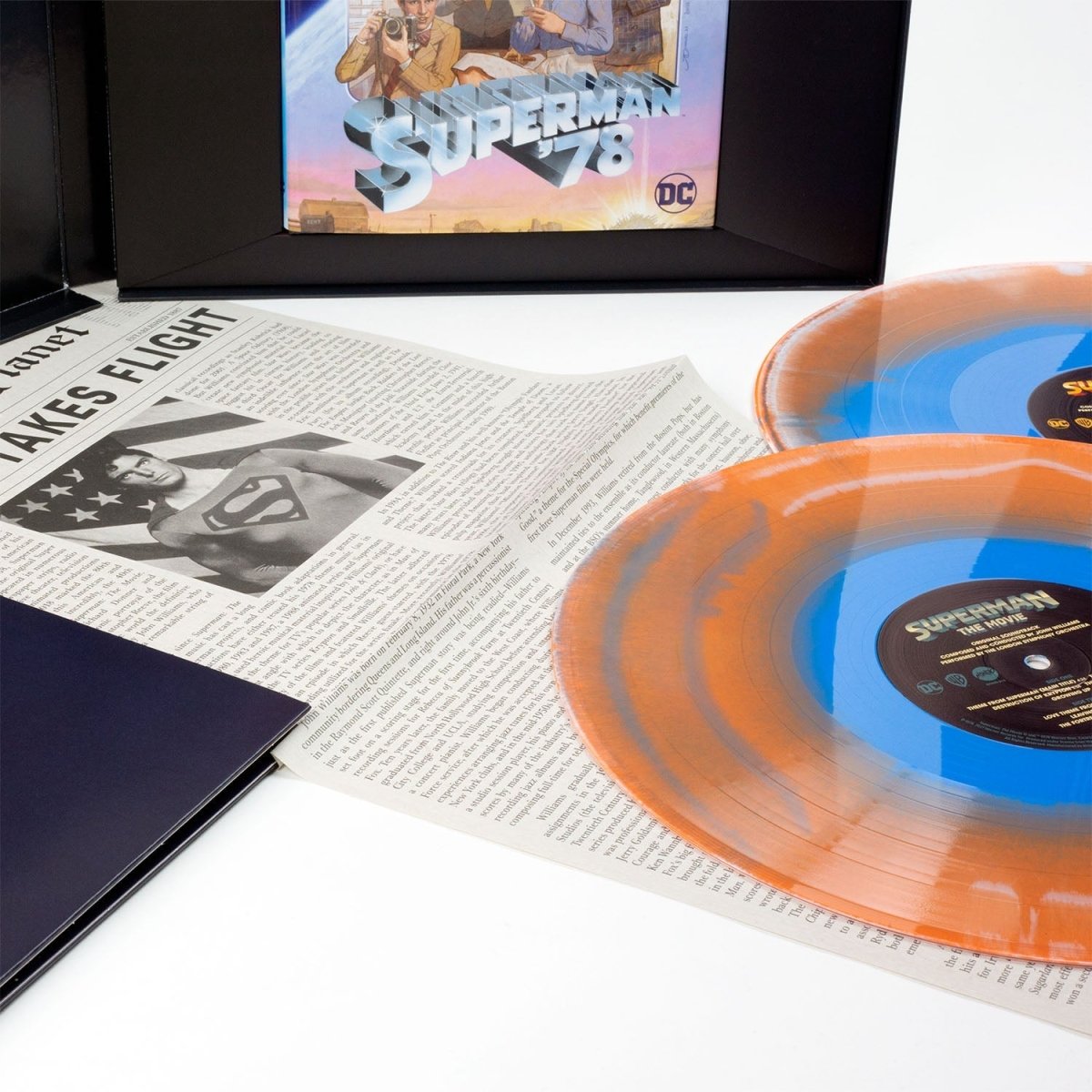 Superman: The Movie 2XLP & Graphic Novel Box Set - Motion Picture Soundtrack - Audio - Exchange