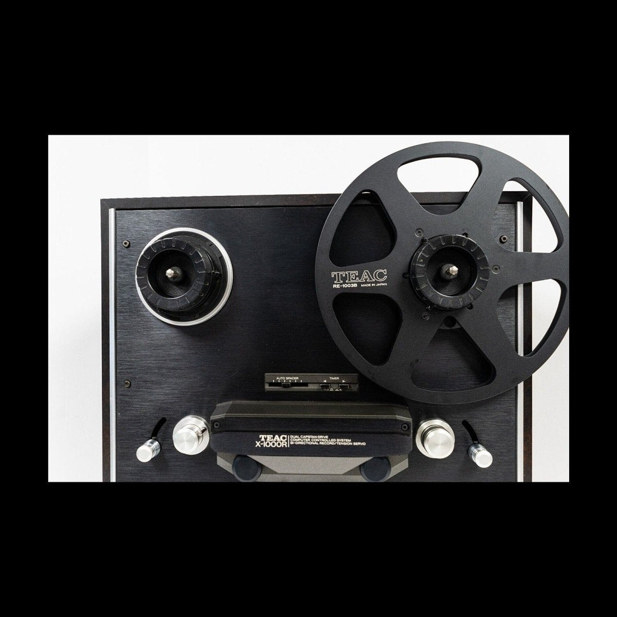 TEAC X-1000R BL Reel-To-Reel w Case, Org Take-Up, Hubs, Dust Cover, Stand, Boxes - TEAC-Audio-Exchange