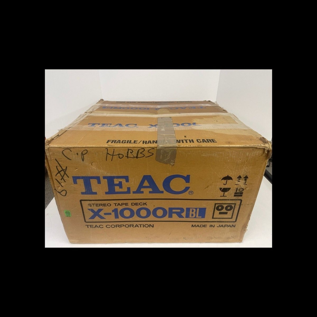 TEAC X-1000R BL Reel-To-Reel w Case, Org Take-Up, Hubs, Dust Cover, Stand, Boxes - TEAC-Audio-Exchange