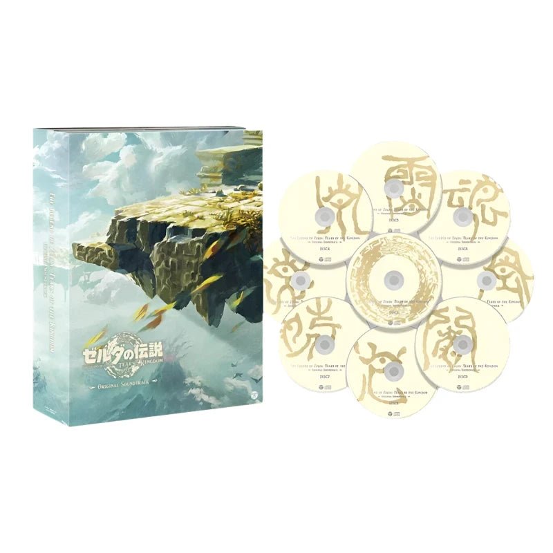The Legend of Zelda: Tears of the Kingdom CD Box Set - Video Game Soundtrack - Audio - Exchange