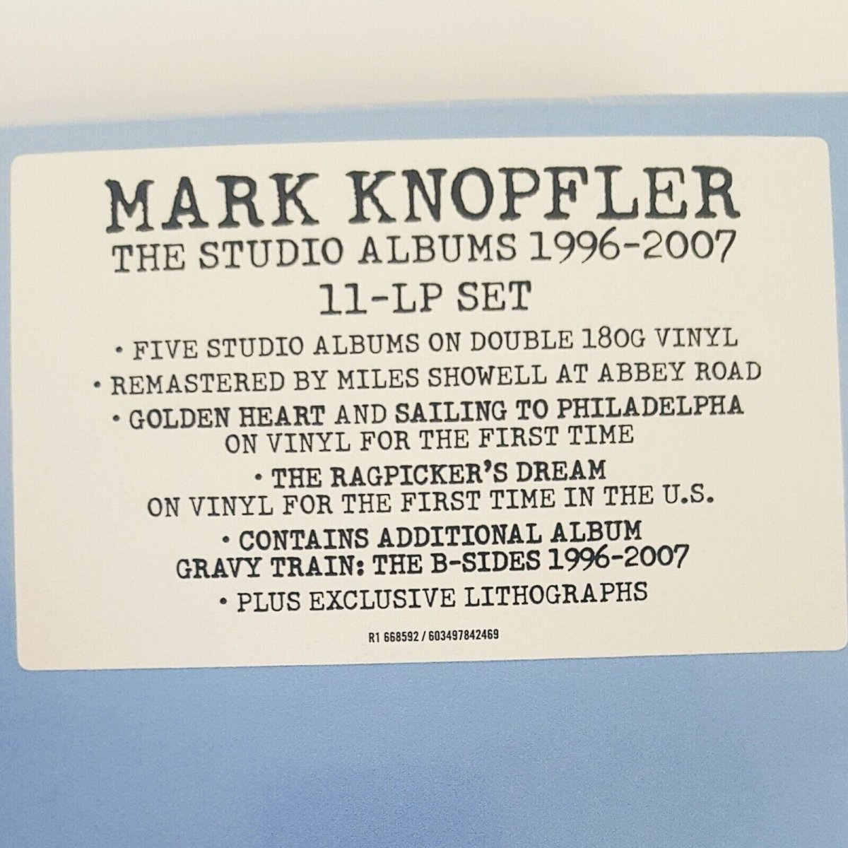 The Studio Albums 1996-2007 - Mark Knopfler-Audio-Exchange