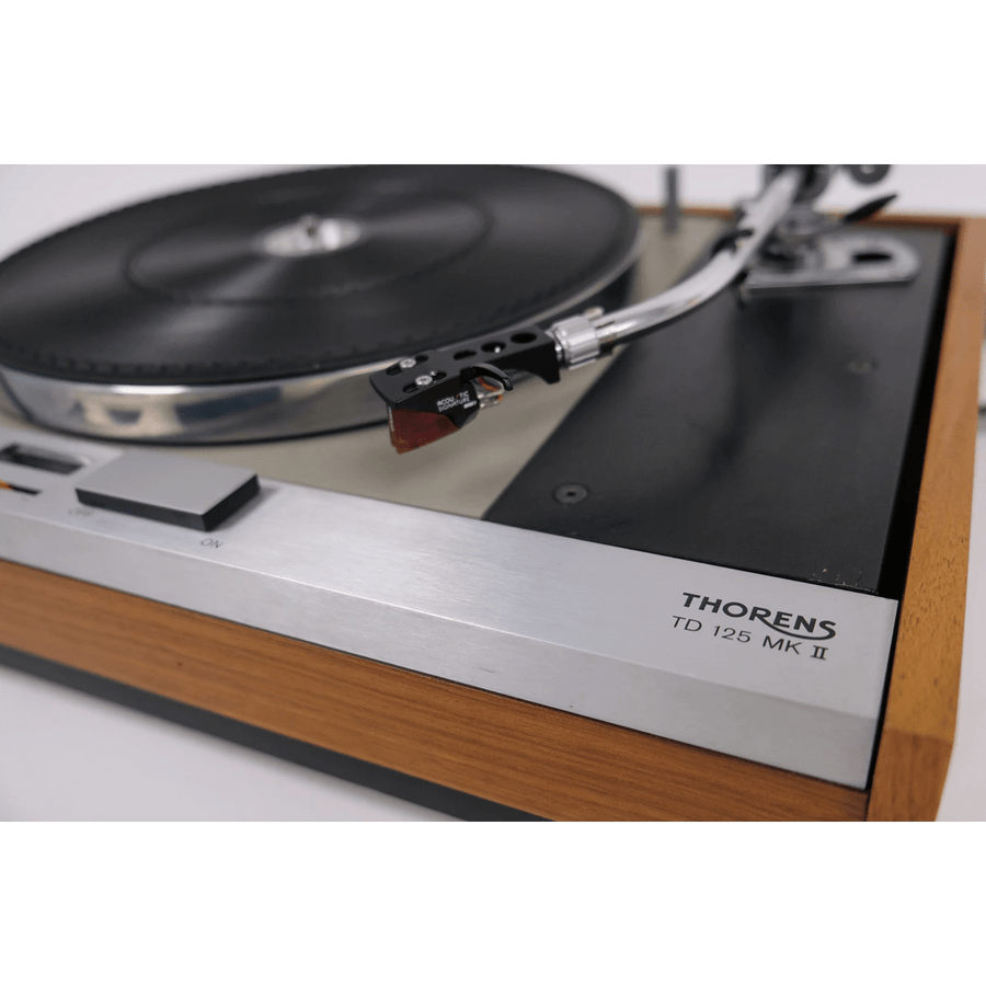 Thorens TD125 3-speed Belt-Drive Suspended Turntable w/ Cart - Thorens-Audio-Exchange