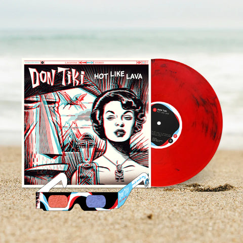 Hot Like Lava by Don Tiki Colored LP