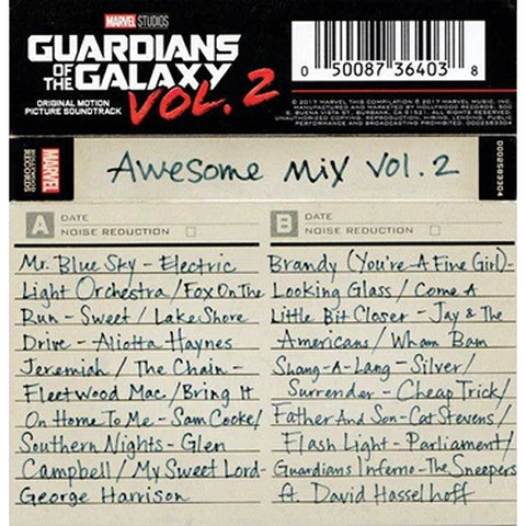 Guardians Of The Galaxy: Awesome Mix Vol. 2 (Cassette Tape)