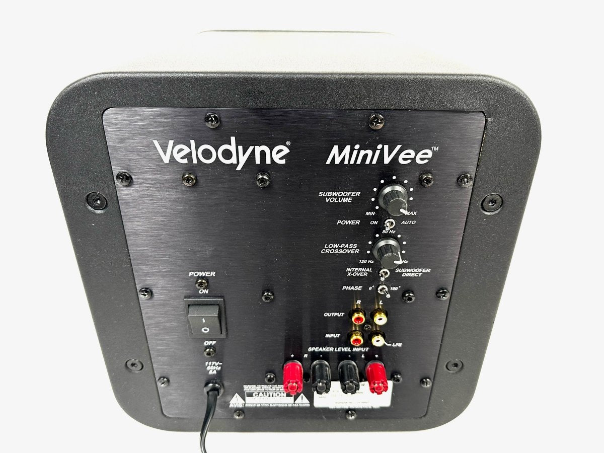 Velodyne MiniVee 8-inch Subwoofer - Velodyne-Audio-Exchange