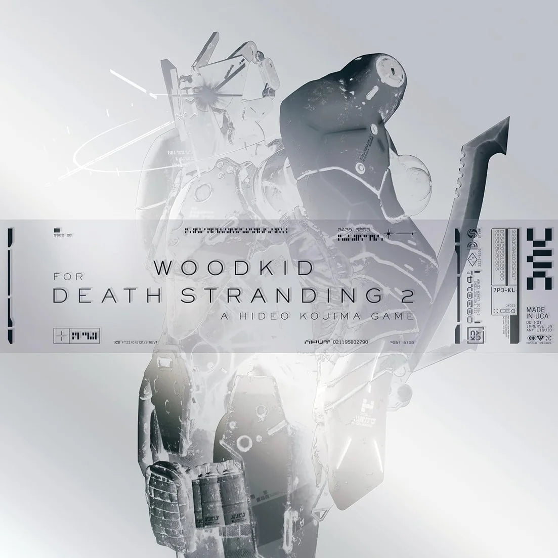 Woodkid Death Stranding 2 On the Beach vinyl cover artwork