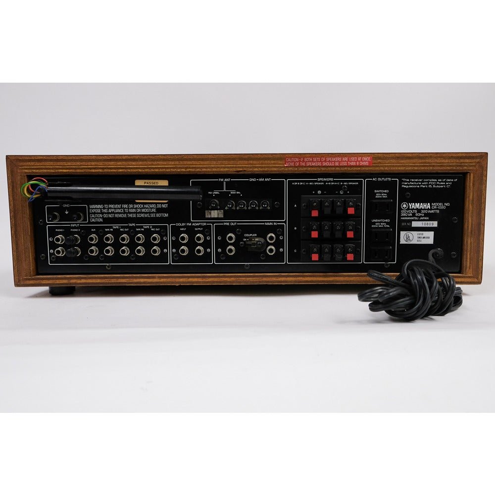 Yamaha CR-1020 AM/FM Stereo Receiver - Yamaha-Audio-Exchange